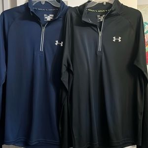 under armor men’s tech long sleeve- medium